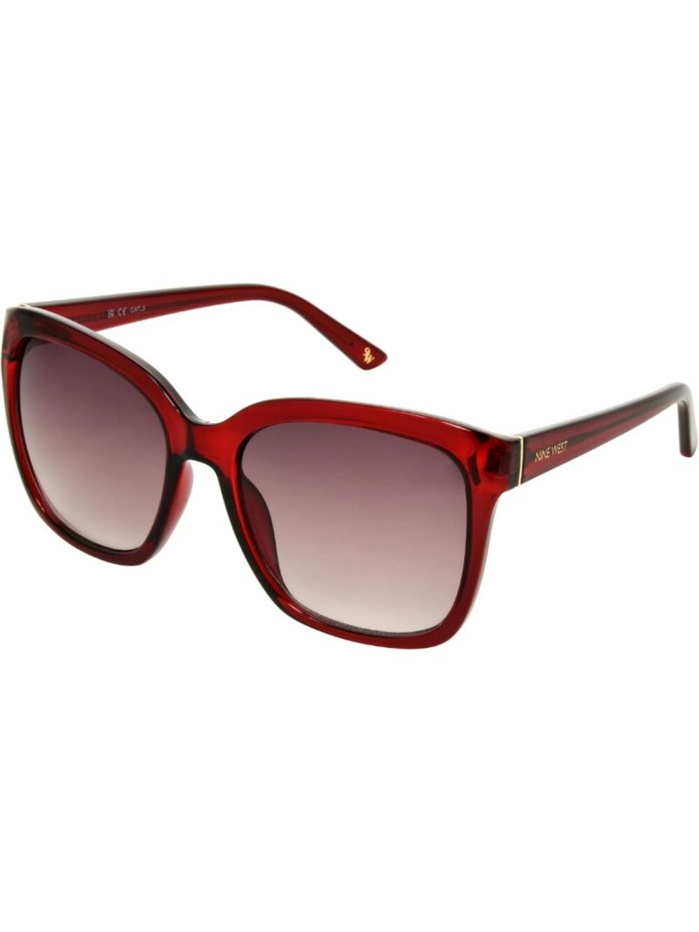 Stylish Red Square Women's Sunglasses - UV Protection, Trendy Fashion Accessory